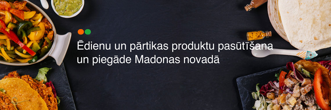 MadFood ēdienu pasūtīšana un piegāde Madonas novadā